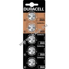 Duracell l�tium elem CR2025 3V 5db/csomag