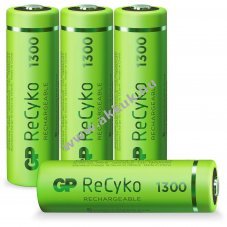 GP ReCyko AA akku 1,2V 1300mAh 4db/csomag NiMH