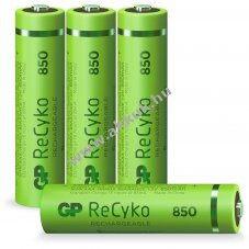 GP ReCyko AAA (mikro) akku 1,2V 850mAh 4db/csomag NiMH