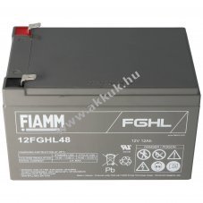 Fiamm 12FGHL48 12V 12000mAh Faston 6,3mm VDS G118040 akku AGM �lom-zsel�s