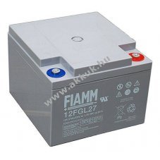 FIAMM 12FGL27 12V 27000mAh VRLA AGM �lom-zsel�s