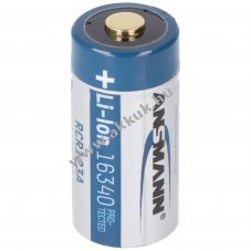 Ansmann 16340 RCR123 CR123A 3,6V 850mAh l�tium-ion akkumul�tor USB-C t�lt�csatlakoz�val