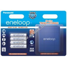 Panasonic eneloop Standard AAA akku 1,2V 800mAh 4db/csomag NiMH