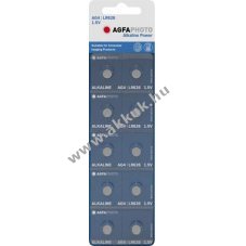 Agfaphoto AG4 LR626 gombelem 1,5V 18mAh 10db/csomag Alkaline