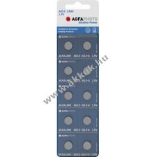 Agfaphoto LR44 V13GA gombelem 1.5V 10db/csomag alk�li