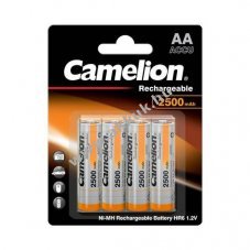 Camelion AA Mignon ceruza akku 1.2V 2500mAh 4db/csomag NiMH