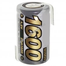 NiMH akku 2/3A 1600mAh L-form�s forraszt�f�llel NiMH