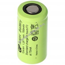 GP Batteries 2/3AA 1,2V 650mAh modell�p�t� akku NiMH
