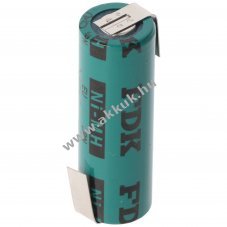 FDK 4/5 AA NiMH akku 1,2V 1100mAh L-form�s forraszt�l�bbal