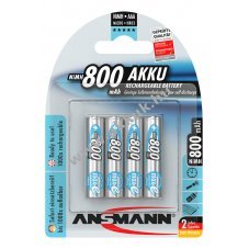 Ansmann maxE Micro AAA akku 1.2V 800mAh 4db/csomag NiMH