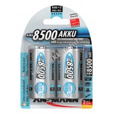 Ansmann maxE D (g�li�t) akku 1,2V 8500mAh 2db/csomag NiMH
