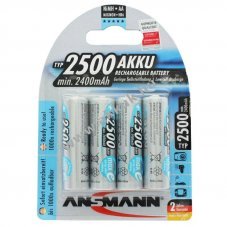 Ansmann maxE AA Mignon ceruza akku 1.2V 2500mAh 4db/csomag NiMH