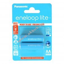 Panasonic eneloop Lite BK-3LCCE AA Mignon ceruza akku 1,2V 1000mAh 2db/csomag NiMH