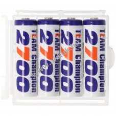 Helyettes�t� akku Team Champion AA Mignon ceruza akku 1.2V 2700mAh 4db/csomag NiMH