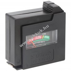 Univerz�lis elem- �s akkumul�tortesztel� EnergyTest zsebm�ret� kijelz�s