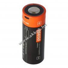 Helyettes�t� akku 26650 3,7V 4000mAh Li-ion