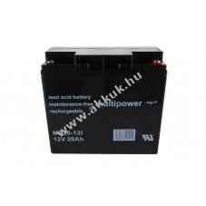 Multipower MP20-12 MP20-12I 12,0V 20,0Ah akku AGM �lom-zsel�s
