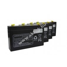 CoPacks Blei akku 6V 7,0Ah 4db/csomag