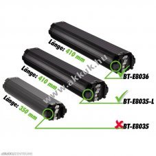 Shimano InTube BT-E8036 I-BTE8036A e-bike akku 36V 17,5Ah 630Wh
