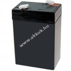 Helyettes�t� akku FIAMM GAB-A04 6,0V 4500mAh Kern GAB-N CFS CPB-D/N RPB-D AGM/�lom-zsel�s