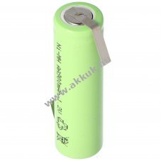 Helyettes�t� akku Flat Top AA Mignon ceruza akku 1,2V 800mAh Z-form�j� forrf�llel NiMH
