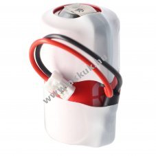 P�thelyettes�t� akku 3,6 V 1100 mAh l�tiumakku DOM Protector akku DOM Protector akku 298384