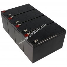 Helyettes�t� akku APC-RBC24-hez, m�retpontos (151�65�100 mm), saj�t beszerel�sre