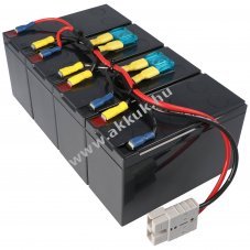 CSB akkumul�tor APC-RBC25 k�bel �s csatlakoz� el�re szerelve