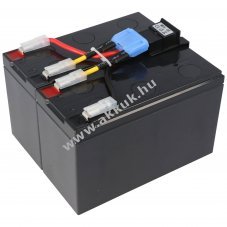 CSB APC-RBC48 akkumul�tor el�re szerelve k�bellel �s csatlakoz�val