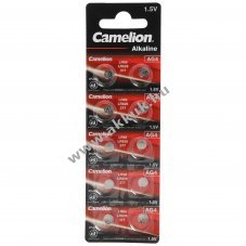 Camelion gombelem AG4 LR626 V376 V377 1,5V 18mAh 10db/csomag Alkaline