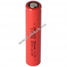 Helyettes�t� akku IMR 14650 3,6V 950mAh Li-Ion