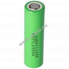 LG INR18650MJ1 3500mAh 3,6V Li-ion akkumul�tor flattop