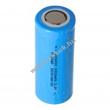 IFR26650 3,2V 3300mAh LiFePO4 l�tium-vasfoszf�t akku