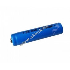 Helyettes�t� akku IFR 10440 3,2V 200mAh Button Top v�delem n�lk�li napelemes LiFePO4