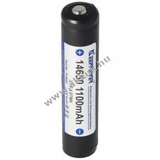 Keeppower 14650 1100mAh 3,6V-3,7V l�tium-ion akku PCB v�delemmel
