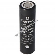 Keeppower IMR18650 3,6V 3120mAh Li-ion