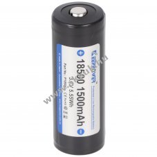 Keeppower 18500 Li-Ion akku 3,7V 1500mAh