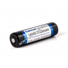Keeppower R 18650 3120mAh 3,6V-3,7V Li-ion akkumul�tor v�dett lila plusz p�lus