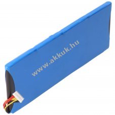 Helyettes�t� akku Crestron 6502269 TPMC-8X TPMC-8X Wifi t�vvez�rl� 7,4V 2000mAh Li-ion