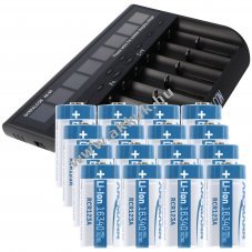 Helyettes�t� akku CR123A 3,7V 850mAh Li-Ion