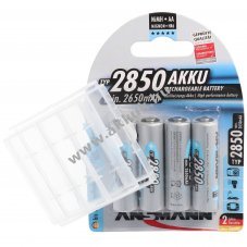 Ansmann Photo 5030862 AA Mignon ceruza akku 1.2V 2850mAh 4db/csomag NiMH