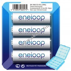 Panasonic eneloop AA Mignon ceruza akku 1.2V 2000mAh 4db/csomag NiMH