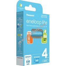 Eneloop lite AAA (mikro) HR03 akku 1.2V 550mAh 4db/csomag NiMH