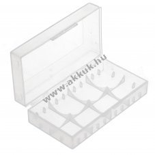 Helyettes�t� akku AccuSafe 4db Akkudoboz CR123A CR16340 CR18650