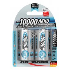 Ansmann NiMH D (g�li�t) akku 1,2V 10000mAh 2db/csomag NiMH