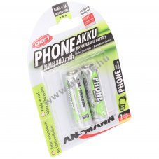 Ansmann AA Mignon ceruza akku 1,2V 800mAh 2db/csomag NiMH