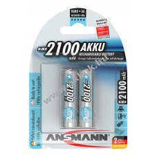 Ansmann maxE Mignon ceruza akku 1.2V 2100mAh 2db/csomag NiMH