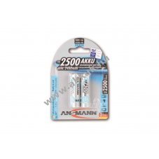 Ansmann maxEplus AA Mignon ceruza akku 1,2V 2500mAh 2db/csomag NiMH