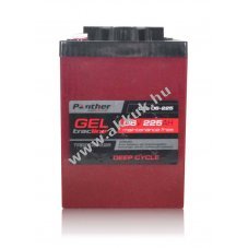 Panther tracline Gel 6V 225Ah �lom akku AGM Gel