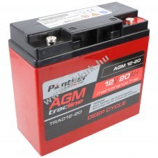 Panther tracline AGM �lom akku 12V 20Ah